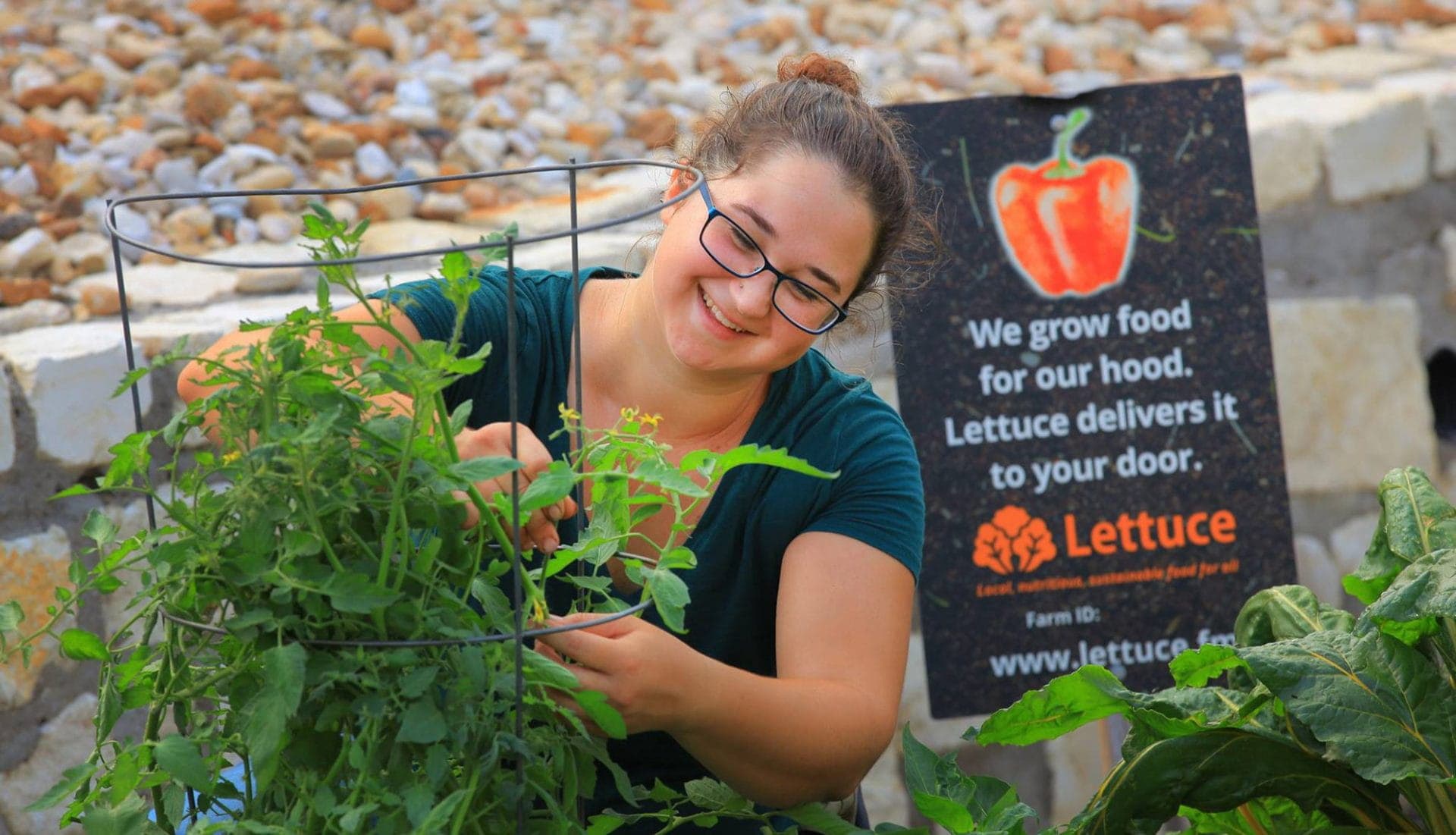 Fresh, organic living — lifestyle image published by Cherry of Whisper Valley